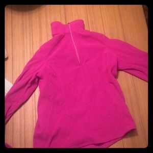 Lands End fleece half zip